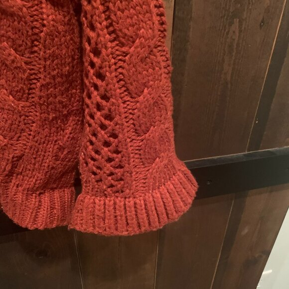 Charli London Chunky V-Neck Oversize Sweater Women's Size XS/S - Picture 3 of 7